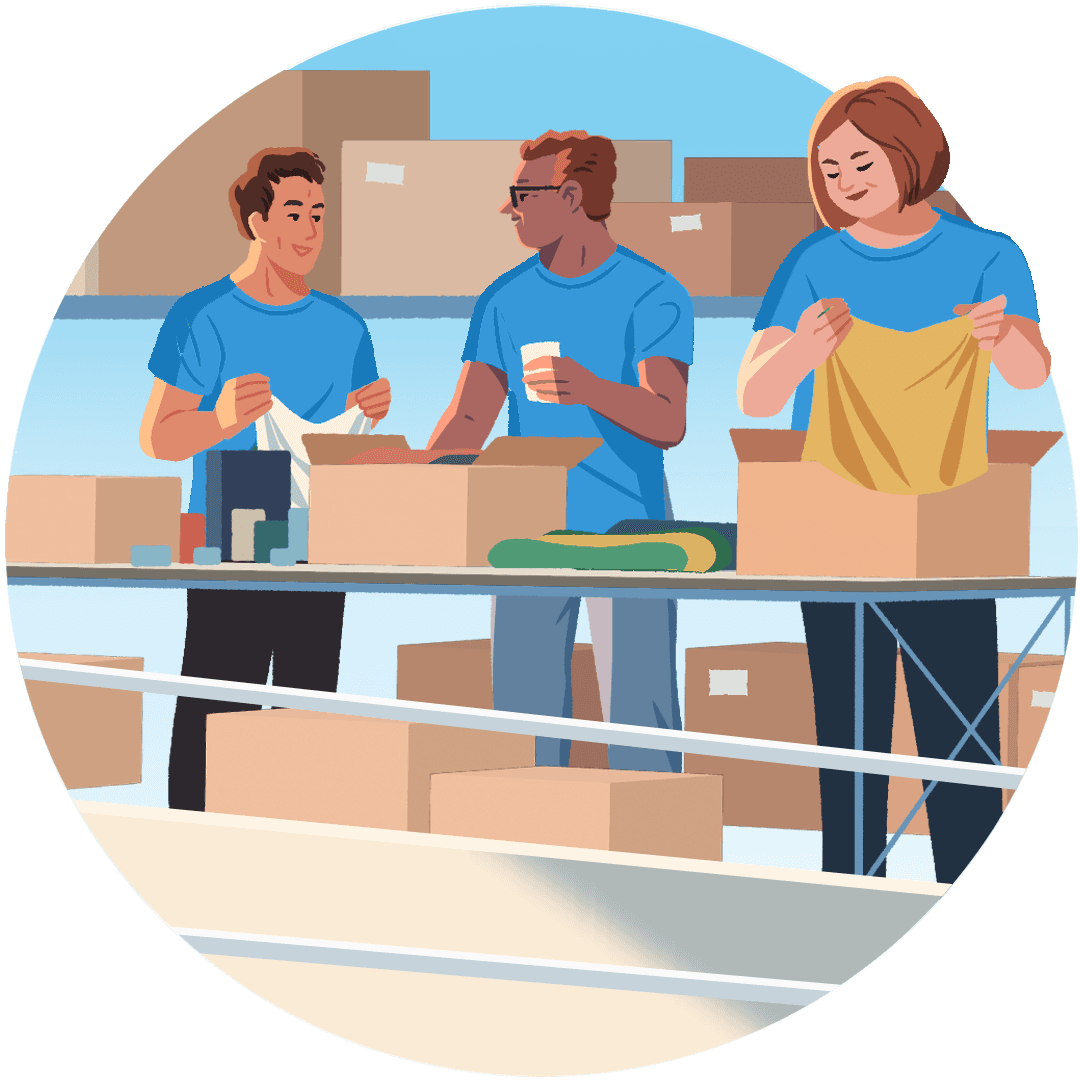 Charitable giving illustration